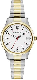 Since they began, they've been successful in growing and expanding. Amazon Com Caravelle Designed By Bulova Women S Quartz Watch With Stainless Steel Strap Two Tone 15 Model 45m111 Watches