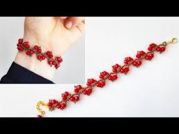 Kolay Bahar Dali Bileklik Yapimi Turkce Anlatimli Sarmasik Bileklik Easy Bracelet Making Boncuklu Bileklikler Orgu Bileklik Modelleri El Yapimi Mucevherler