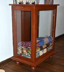 Wooden office desktop organizer pen stationery holder storage rack diy multifunctional with drawer. Quilt Display Cabinet Dwr Custom Woodworking