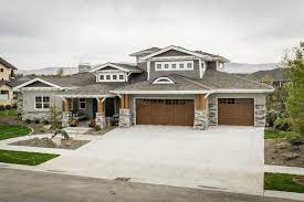 Front gabled, cross gabled, side gabled and hipped roof. Modern Craftsman By Legacy Homes 2018 Parade Of Homes
