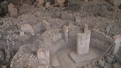 Gobekli Tepe in Sanliurfa. Turkey The Oldest Temple of the World. UNESCO  World