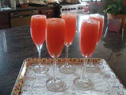 Blushing Rose Mimosa Recipe Food Com Recipe Lemonade Recipes Rose Lemonade Mimosa Recipe