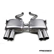 This video features a bmw m3 e92 equipped with eisenmann race exhaust system which makes the exhaust sounds even more. Eisenmann Bmw E92 E93 M3 Performance Exhaust 4 X 76mm Inconel Eisenmann Australia