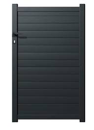 ¡regala herramientas con brico depot! Portillon Aluminium Gris Anthracite Santos L 1 04 X H 1 80 M Brico Depot