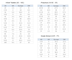 10 adidas boys grade school size chart adidas boys grade