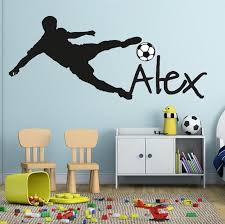 Customized Personalized Name Children Art Home Decor Nursery Wall Stickers For Kids Rooms Vinyl Sticker Decal Removable Poster In 2020 Wall Stickers Sports Kids Room Wall Stickers Wall Stickers Kids
