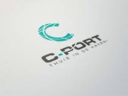 C Port Logo On Behance Logos Logo Inspiration Name Logo