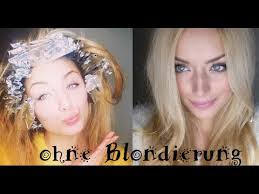 Ihr wollt ja immer auf dem laufenden bleiben was meine haarexperimente angeht. Blonde Haare Ohne Blondierung Wie Ich Meine Haare Farbe Youtube