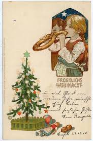 D1677 Cartolina Buon Natale Frohliche Weihnachten Anni 1900 Cartolina Buon Natale Buon Natale Natale