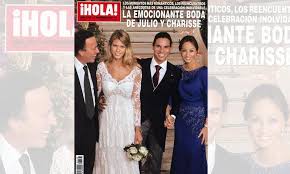 Julio Iglesias Jr Y Charisse Celebran Su Cuarto Aniversario Asi Fue Su Romantica Boda