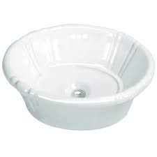 vintage vitreous china single bowl