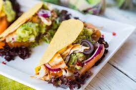 Are grilled chicken tacos healthy. Skinny Chicken Tacos With Guacamole