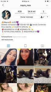 Budu on X: @papito__90 @Nayra_mex Esta es tu cuenta en Instagram?? Que  está vendiendo fotos para Venezuela tuyas y de tu amiga @lililovescort  @Nayra_mex t.cogThmAIrEdT  X