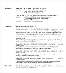 sample legal resume templates in pdf