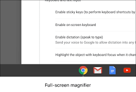 Magnifying The Screen In Chrome Os My Computer My Way
