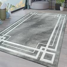 Vimoda teppich geometrisches muster meliert in grau weiß schwarz und blau, maße:160x220 cm günstig auf amazon.de: Kurzflor Wohnzimmer Teppich Geometrische Teppichmax