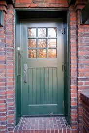 Okay, so this is one of the colors i am considering this spring. Dark Green Door Houzz