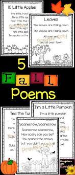 10 Fall Poems For Kids Kindergarten Poems Autumn Poems Poetry For Kids