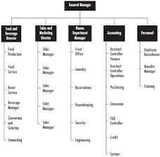 organizational design in hotel management and operations