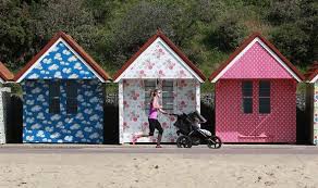 Five of bournemouth's beach huts have had a makeover for the summer. Cath Kidston S Bournemouth Beach Huts Are A Sight To Behold Express Co Uk