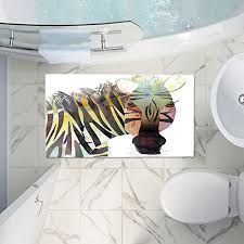 Bath remodel ideas for small bathrooms. Fun Zebra Bathroom Decor Items