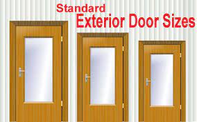 This guide breaks down the difference between fiberglass versus wood doors, outlines steel and iron options, and reviews standard door sizes, so you can choose which types of doors are best for your home. Standard Exterior Door Sizes A Complete Guide My Home My Globe