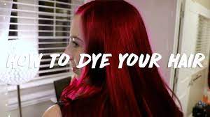 How To Dye Your Hair Ft Inebrya Icecream Youtube