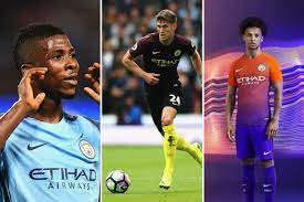 Manchester city 2017/2018 third 3rd shirt jersey #17 de bruyne player issue nike. Man City Release Third Kit For 2016 17 Season Manchester Evening News