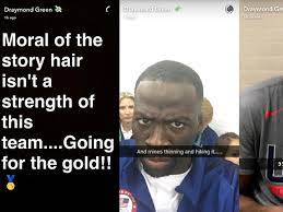 Colorists on instagram are showing. Draymond Green Roasted All His Team Usa Teammates Hair And Then His Own Sbnation Com