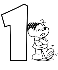 Desenho para colorir de número 10 com figuras. Desenhos De Numeros Para Colorir Pintar E Imprimir Colorironline Com