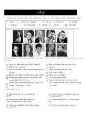 Buzzfeed staff the more wrong answers. Twilight Trivia Quiz Esl Worksheet By Twin Sister1