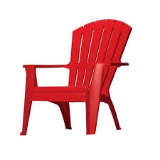 Adams Realcomfort 1 Pc Red Polypropylene Frame Adirondack Chair Red Adirondack Rocking Chair Adirondack Chair Chair