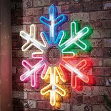 Giant large 3d snowflake paper hanging christm. Large Multi Coloured Digital Snowflake Wall Lights