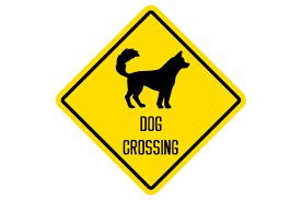 Days till christmas, instant download, cricut and silhouette cut files, svg, eps, dxf, png for winter home decor favorite. Dog Crossing Sign Svg Cut File By Creative Fabrica Crafts Creative Fabrica