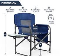 Amazon.com: Yestomo Directors Chair, Camping Chairs for ...