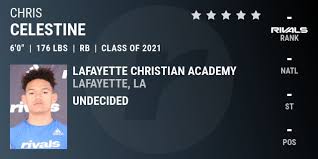 Chris Celestine 2021 Running Back