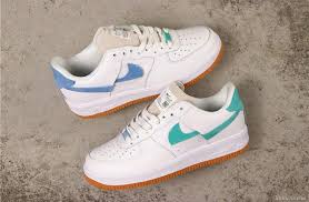 Nike Air Force 1 Lx Vandalised Inside Out Sail Green Blue Bv0740 100 In 2020 Cute Nike Shoes Nike Shoes Air Force Adidas Outfit Shoes