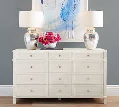 Clara Extra Wide Dresser White Bedroom Furniture Pottery Barn Extra Wide Dresser Decor