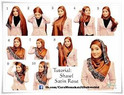 Cara Pakai Hijab Shawl With Hijab Tutorial Turkish Hijab Style Hijab Tutorial Hijab Fashion