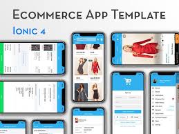 Ionic 4 E Commerce App Template App Template Ecommerce App Mobile App Design