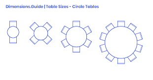 Resin and walnut round table. Circle Round Table Sizes Dimensions Drawings Dimensions Com