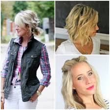 See how you can give a tone of volume to your hair with a curling iron. 18 Easy Styles For Short Hair