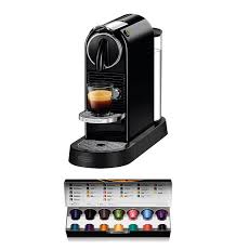 Recaps coffee capsules pods for nesspresso machines. Sotel Delonghi Citiz En 167 B Nespresso Capsule Coffee Machine Black