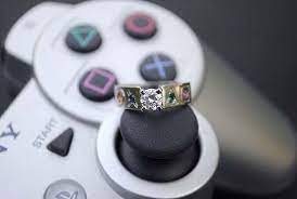 23 Adorkable Wedding Rings For Geeks In Love Geeky Wedding Rings Geeky Engagement Rings Nerdy Engagement Rings