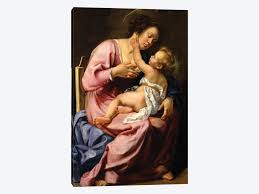 Maria philipa artemesia child in familysearch family tree. Madonna And Child Canvas Wall Art By Artemisia Gentileschi Icanvas
