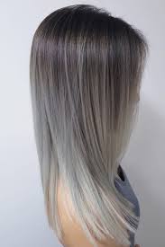 33 Try Grey Ombre Hair This Season Grey Ombre Hair Hair Styles Balayage Hair