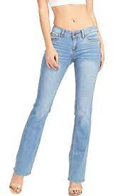 These jeans are gorgeous and they are a great way to get the leather look while being animal friendly and not blowing your budget (my favourite. Wax Jean Wax Jeans Women S Juniors Mid Rise Slimming Bootcut Jeans 0 Light Denim Walmart Com Walmart Com