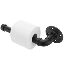 Maybe you would like to learn more about one of these? Steel Toilet Paper Roll Holder 230mm Industrial And Vintage Pipe Cablematic