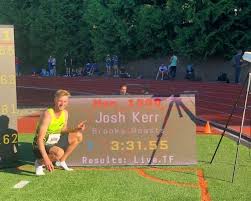 New mexico's josh kerr broke the ncaa 1500m record on friday night, running 3:35.01 at the bryan clay invitational in azusa, california. Kerr Breaks American All Comers Scottish Athletics Facebook
