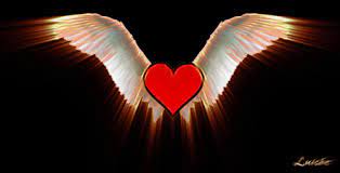 Flying Heart Wings Love Heart Animated Fly Angel Wings Gif Heart With Wings Angel Wings Gif Glitter Images